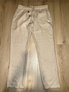Cabana Mens Pants in Beige Size Small NWT